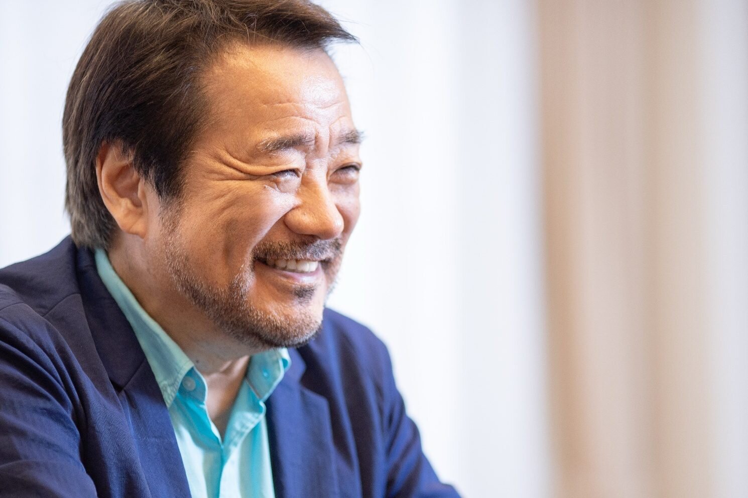 東田一人さんのインタビュー写真
