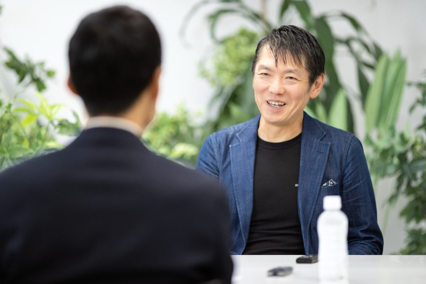 樫村周磨さんのインタビュー写真