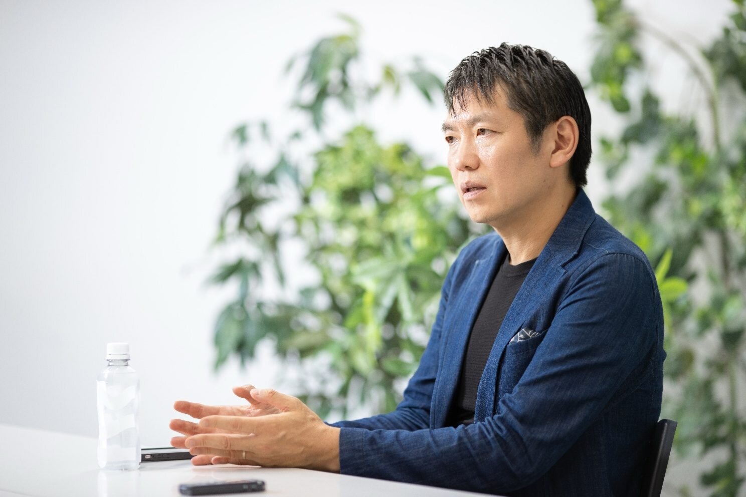 樫村周磨さんのインタビュー写真