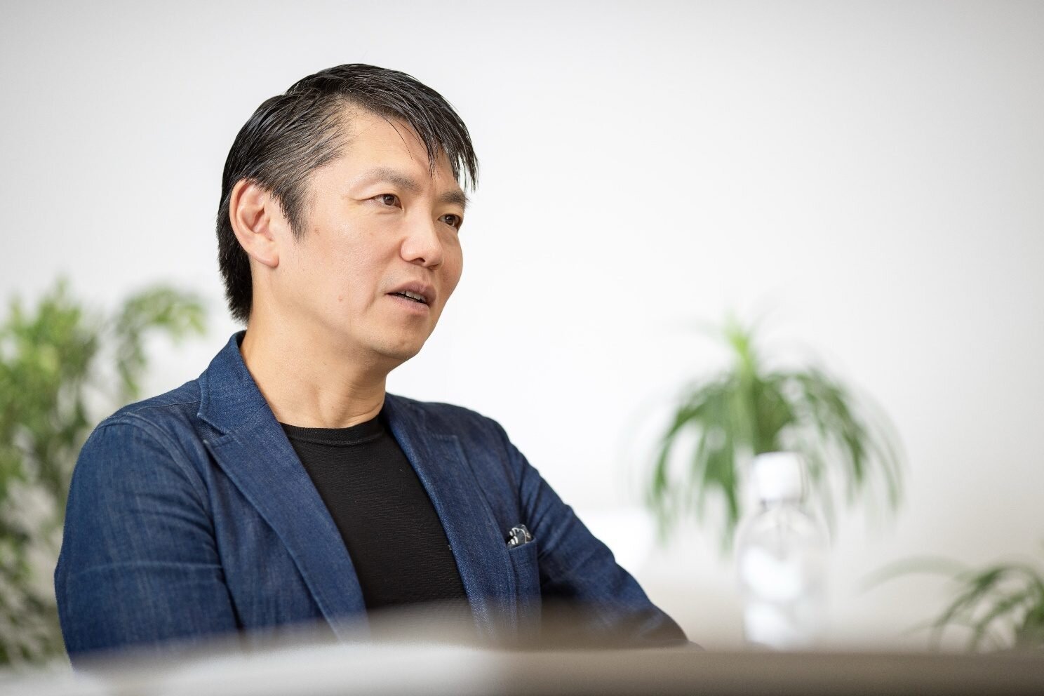 樫村周磨さんのインタビュー写真