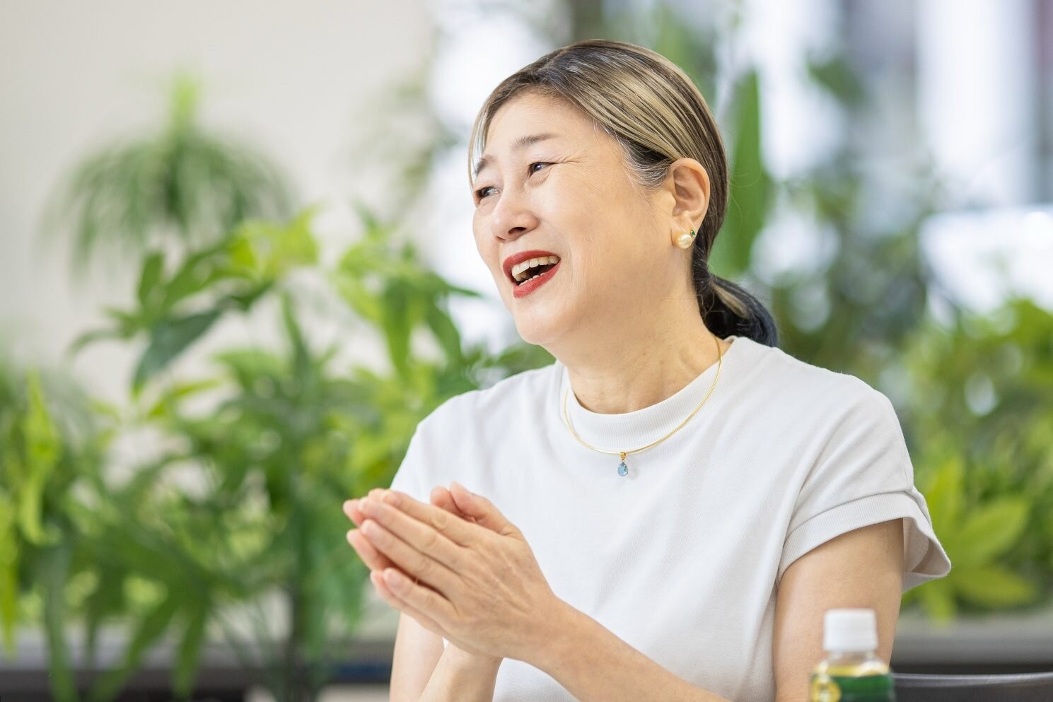真水美佳さんのインタビュー写真
