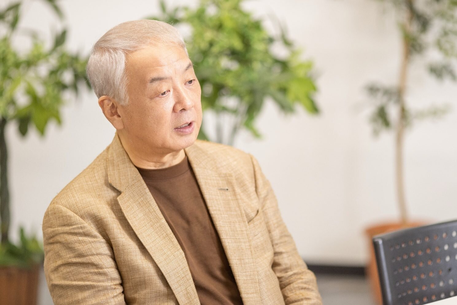 原正紀さんのインタビュー写真