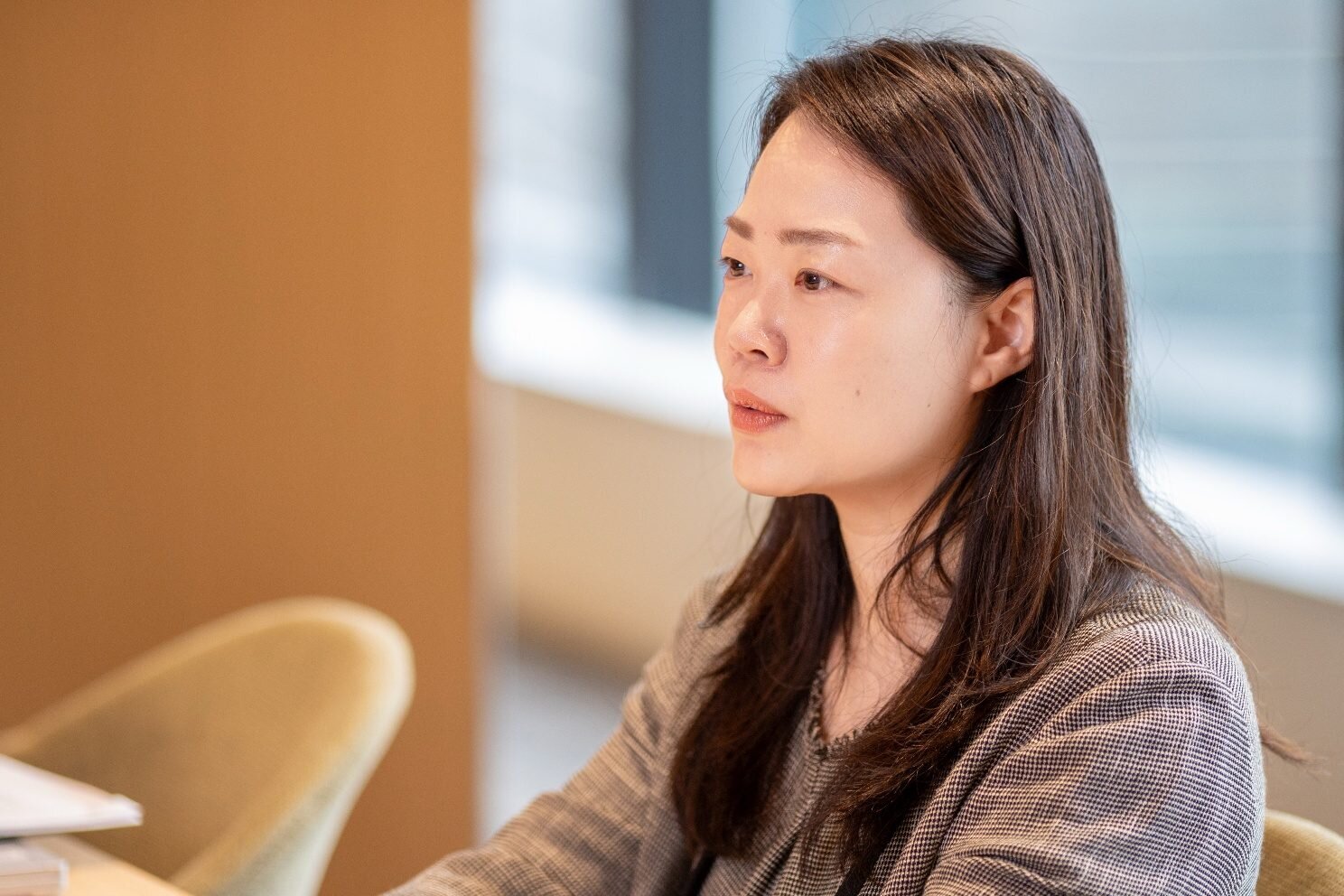 塩野義製薬株式会社様 インタビューの様子