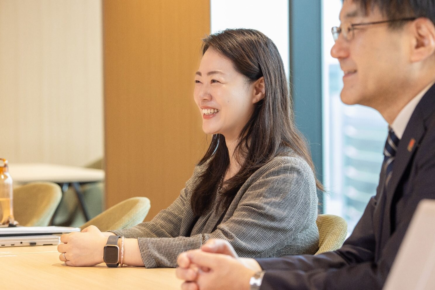 塩野義製薬株式会社様 インタビューの様子
